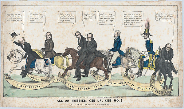 All on Hobbies  Gee Up  Gee Ho! 1838-Edward Williams Clay , Poster Print