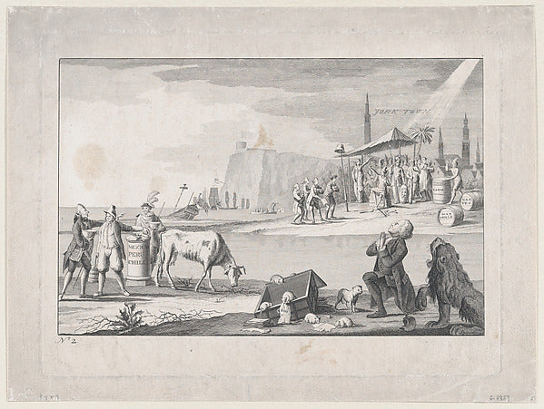 Yorktown 1781-Anonymous, Dutch, 18th cent, Poster Print