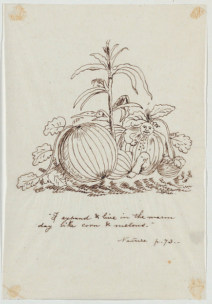 I Expand and Live in the Warm Day Like Corn and Melons  1830–9, Poster Print