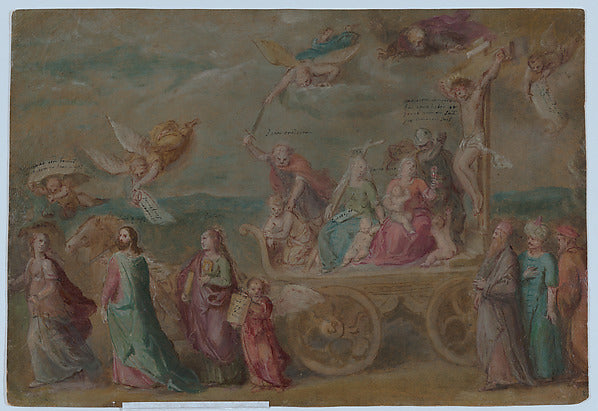 Otto van Veen:The Triumph of the Word of God from the Series-16x12"(A3) Poster