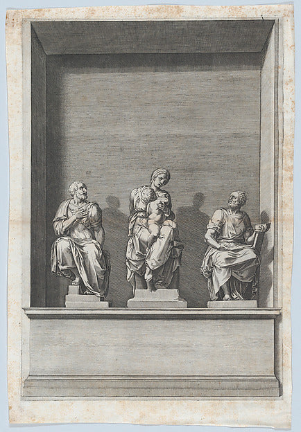 Cornelis Cort , After Michelangelo Buonarroti , After Raffae-16x12