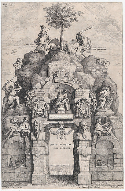 Pompa Introitus...Ferdinand  Austriaci. Antwerp 1635-After Pet,  Poster Print Wall Art