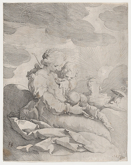 Gerrit Pietersz. Sweelink ):Faith Hope and Charity c1593-16x12"(A3) Poster