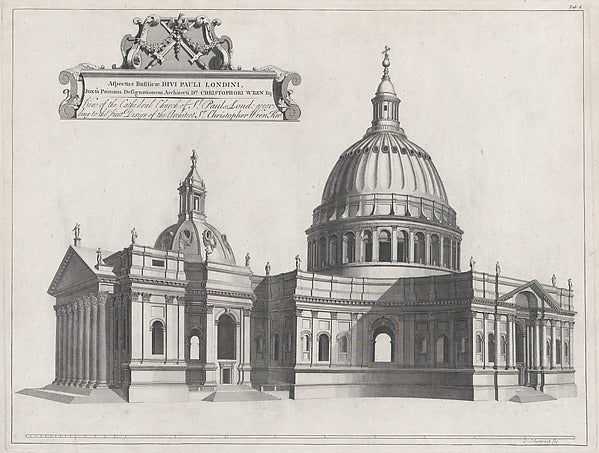 A Catalogue of the Churches of the City of London:  Royal Pala,16x12"(A3) Poster