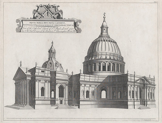 A Catalogue of the Churches of the City of London:  Royal Pala,16x12"(A3) Poster