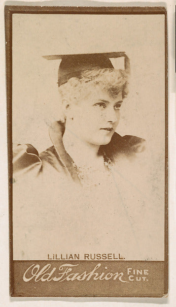:Lillian Russell from the Actresses series promoting Old Fas-16x12"(A3) Poster