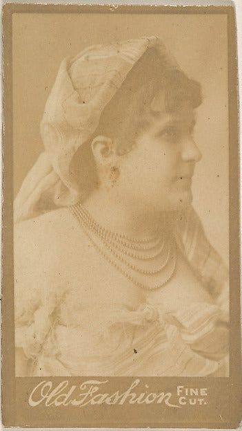 :Actress wearing shawl over hair from the Actresses series p-16x12"(A3) Poster