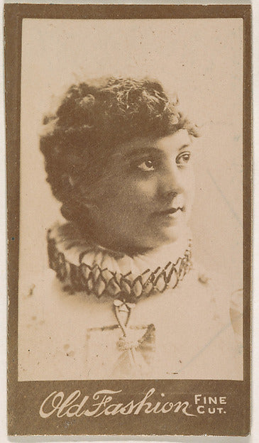 :Actress wearing ruffled collar from the Actresses series pr-16x12"(A3) Poster
