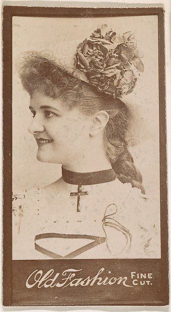 :Actress wearing necklace with cross from the Actresses seri-16x12"(A3) Poster