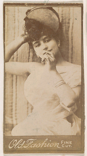:Actress posing with hand to lips from the Actresses series -16x12"(A3) Poster