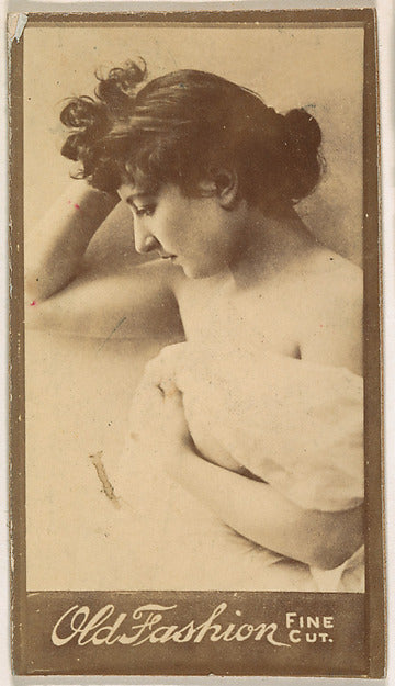 :Actress in profile with head resting on hand from the Actre-16x12"(A3) Poster