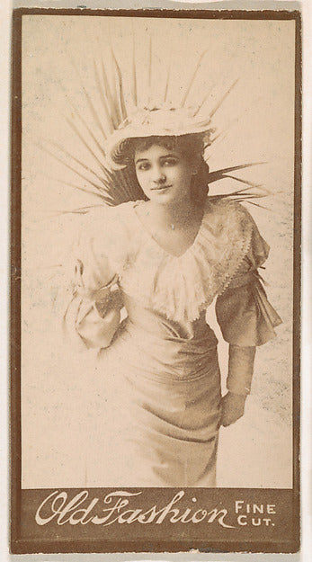 :Actress wearing costume with reeds attached at back from th-16x12"(A3) Poster