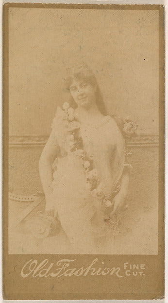:Actress wearing floral sash from the Actresses series promo-16x12"(A3) Poster