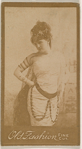 :Actress wearing costume with spiral armband from the Actres-16x12"(A3) Poster