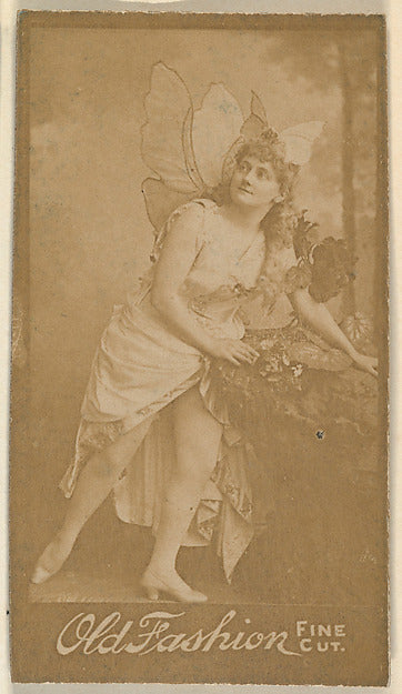 :Actress wearing costume with wings from the Actresses serie-16x12"(A3) Poster