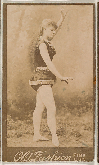 :Actress posing with one arm aloft from the Actresses series-16x12"(A3) Poster