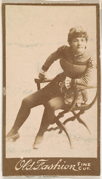 :Actress seated on chair from the Actresses series promoting-16x12"(A3) Poster