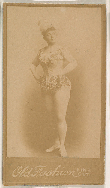 :Actress wearing plumed hat from the Actresses series promot-16x12"(A3) Poster