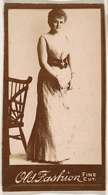 :Actress standing next to chair from the Actresses series pr-16x12"(A3) Poster
