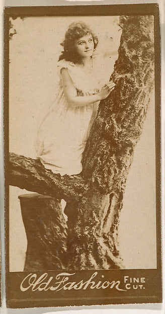 :Actress climbing tree from the Actresses series promoting O-16x12"(A3) Poster