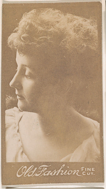 :Actress in profile from the Actresses series promoting Old -16x12"(A3) Poster