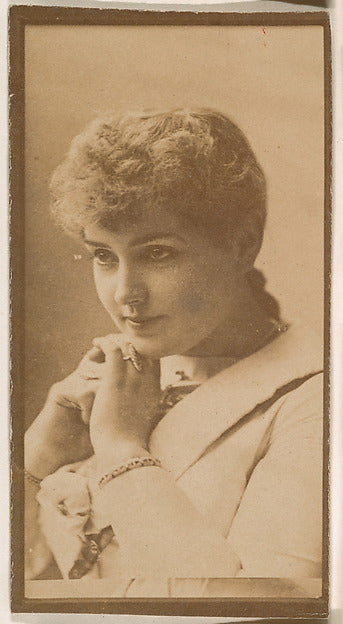 :Actress resting chin on hands from the Actresses series pro-16x12"(A3) Poster