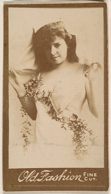 :Actress wearing costume with sash of vines from the Actress-16x12"(A3) Poster