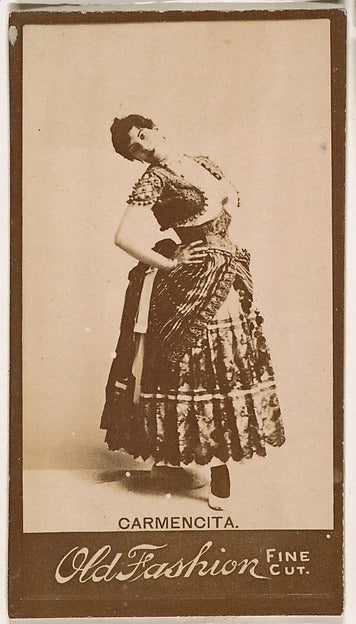 :Carmencita from the Actresses series promoting Old Fashion -16x12"(A3) Poster