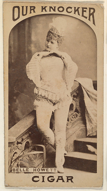 :Belle Howett from the Actresses series promoting Our Knocke-16x12"(A3) Poster