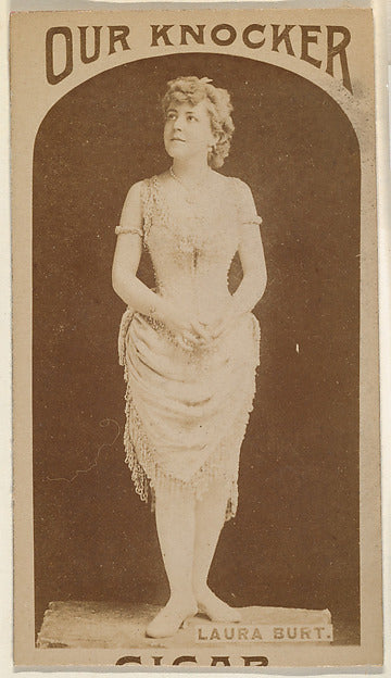 :Laura Burt from the Actresses series promoting Our Knocker -16x12"(A3) Poster