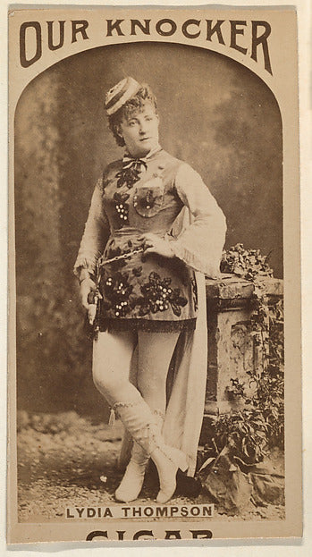 :Lydia Thompson from the Actresses series promoting Our Knoc-16x12"(A3) Poster