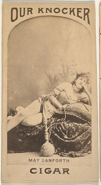 :May Danforth from the Actresses series promoting Our Knocke-16x12"(A3) Poster