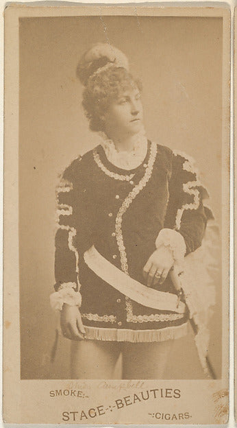 :Miss Campbell from the Actresses series to promote Stage Be-16x12"(A3) Poster