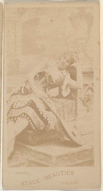 :Actress reclining on chair from the Actresses series to pro-16x12"(A3) Poster
