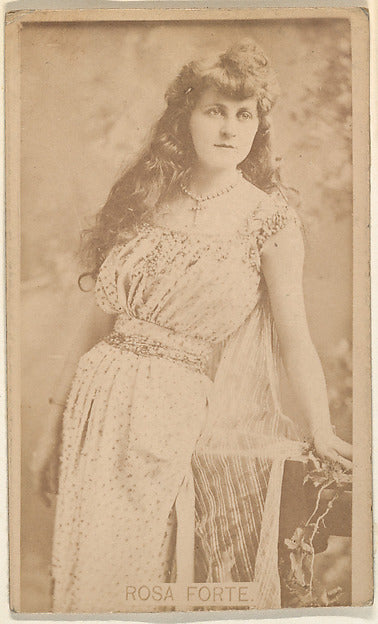 :Rosa Forte from the Actresses series c1888-16x12"(A3) Poster