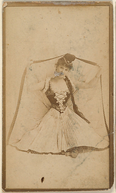 :Actress wearing pleated skirt from the Actresses series c18-16x12"(A3) Poster