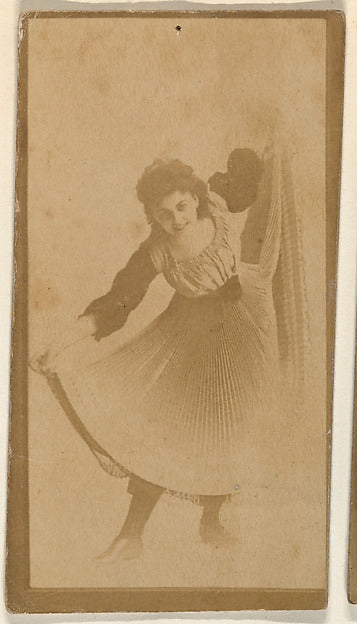 :Bowing actress from the Actresses series c1888-16x12"(A3) Poster