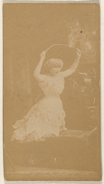 :Actress holding riding crop above head from the Actresses s-16x12"(A3) Poster