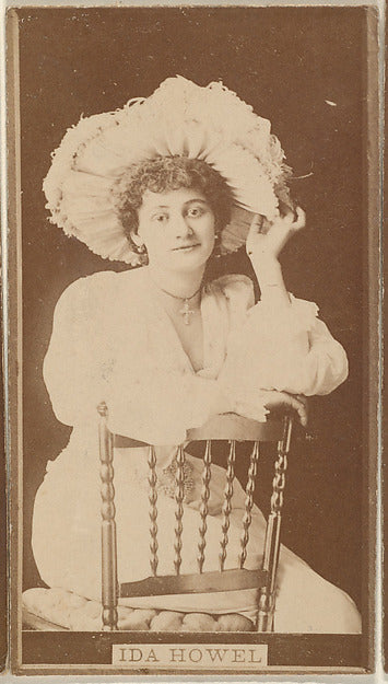 :Ida Howel from the Actresses series c1888-16x12"(A3) Poster