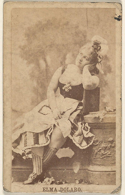 :Elma Dolaro from the Actresses series c1888-16x12"(A3) Poster