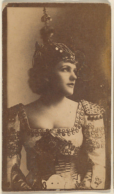 :Actress wearing costume with pointed hat from the Actresses-16x12"(A3) Poster