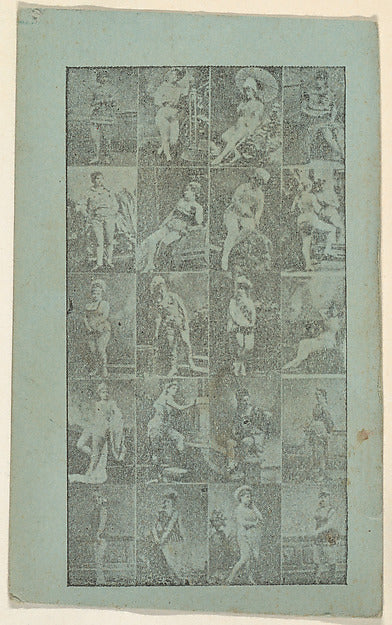 :Grid of twenty portraits of actresses  from the Actresses s-16x12"(A3) Poster