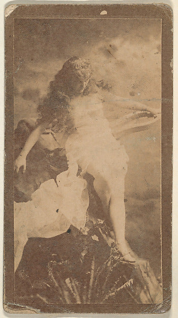 :Actress posing on prop boulders from the Actresses series c-16x12"(A3) Poster