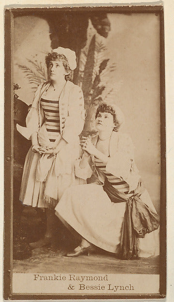 :Frankie Raymond and Bessie Lynch from the Actresses series -16x12"(A3) Poster