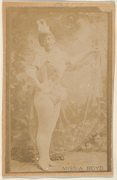 :Miss A. Boyd from the Actresses series c1888-16x12"(A3) Poster