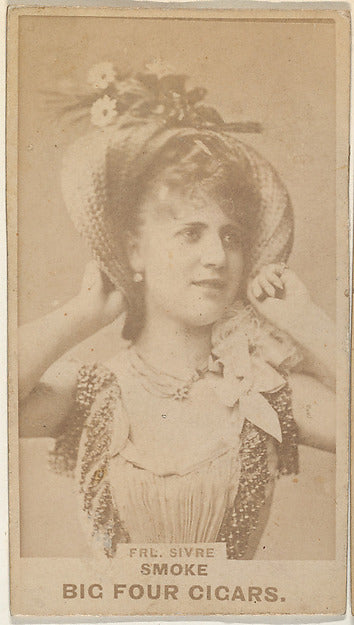 :Fraulein Sivre from the Actresses series promoting Big Four-16x12"(A3) Poster