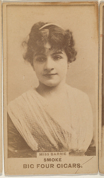 :Miss Barrie from the Actresses series promoting Big Four Ci-16x12"(A3) Poster
