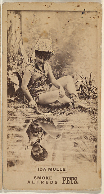 :Ida Mulle from the Actresses series  promoting Alfreds Pets-16x12"(A3) Poster
