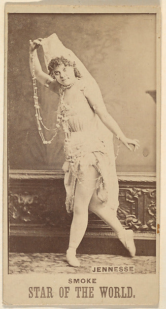 :Miss Jennesse from the Star of the World series  issued by -16x12"(A3) Poster