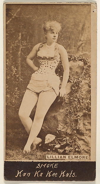 :Lillian Elmore from the Actresses series  promoting Kan Ka -16x12"(A3) Poster